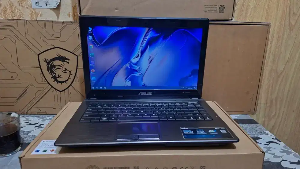 Laptop Asus K43U AMD E-450 RAM 2 GB HDD 500 GB