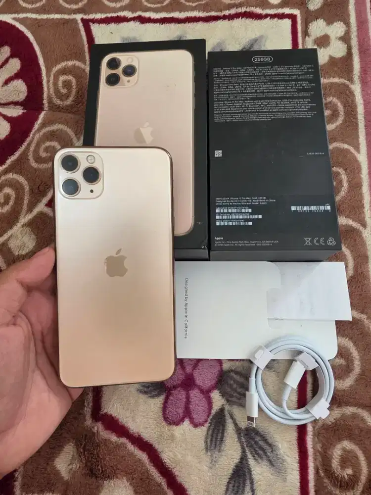 iphone 11 pro max 256gb resmi inter permanen,imei terdaftar register