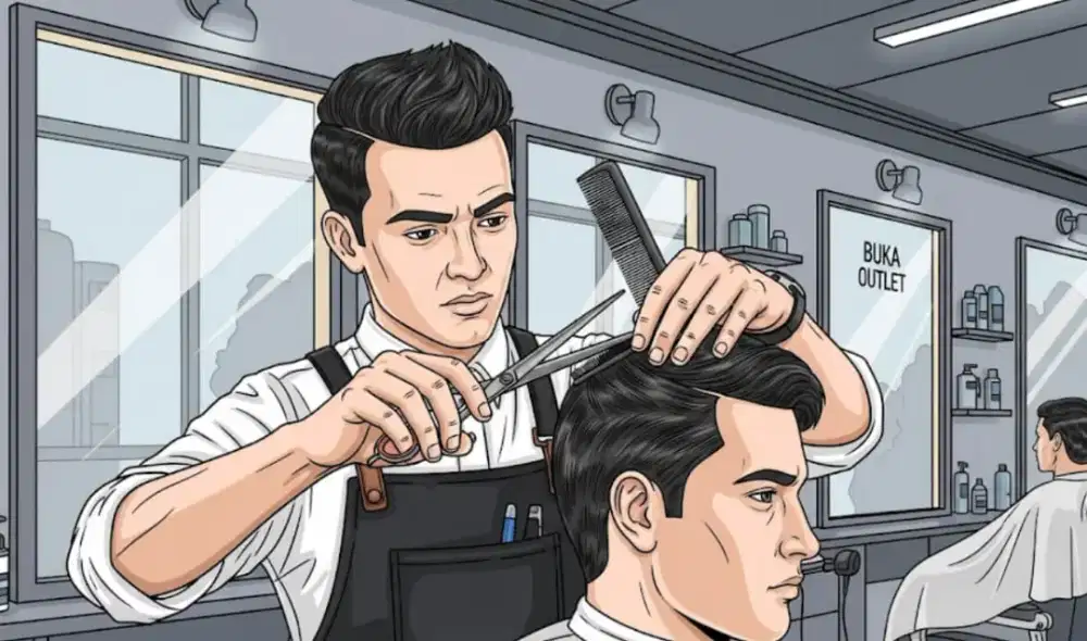 Kasir Partime Barbershop (Sabtu & Minggu)