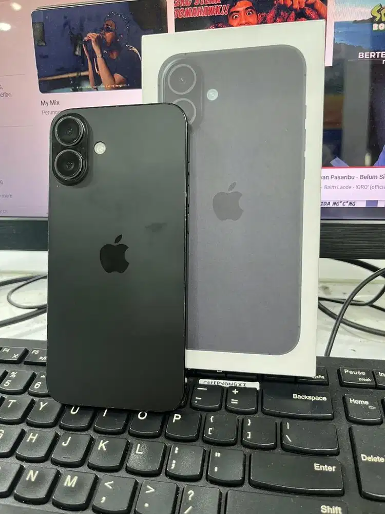 iphone 16 plus 128gb sim lock FULLSET