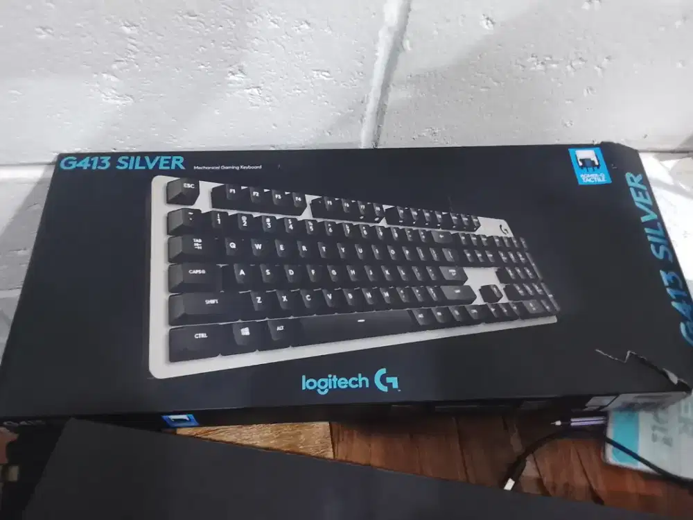 Logitech G413 Silver Mechanical Gaming Keyboard