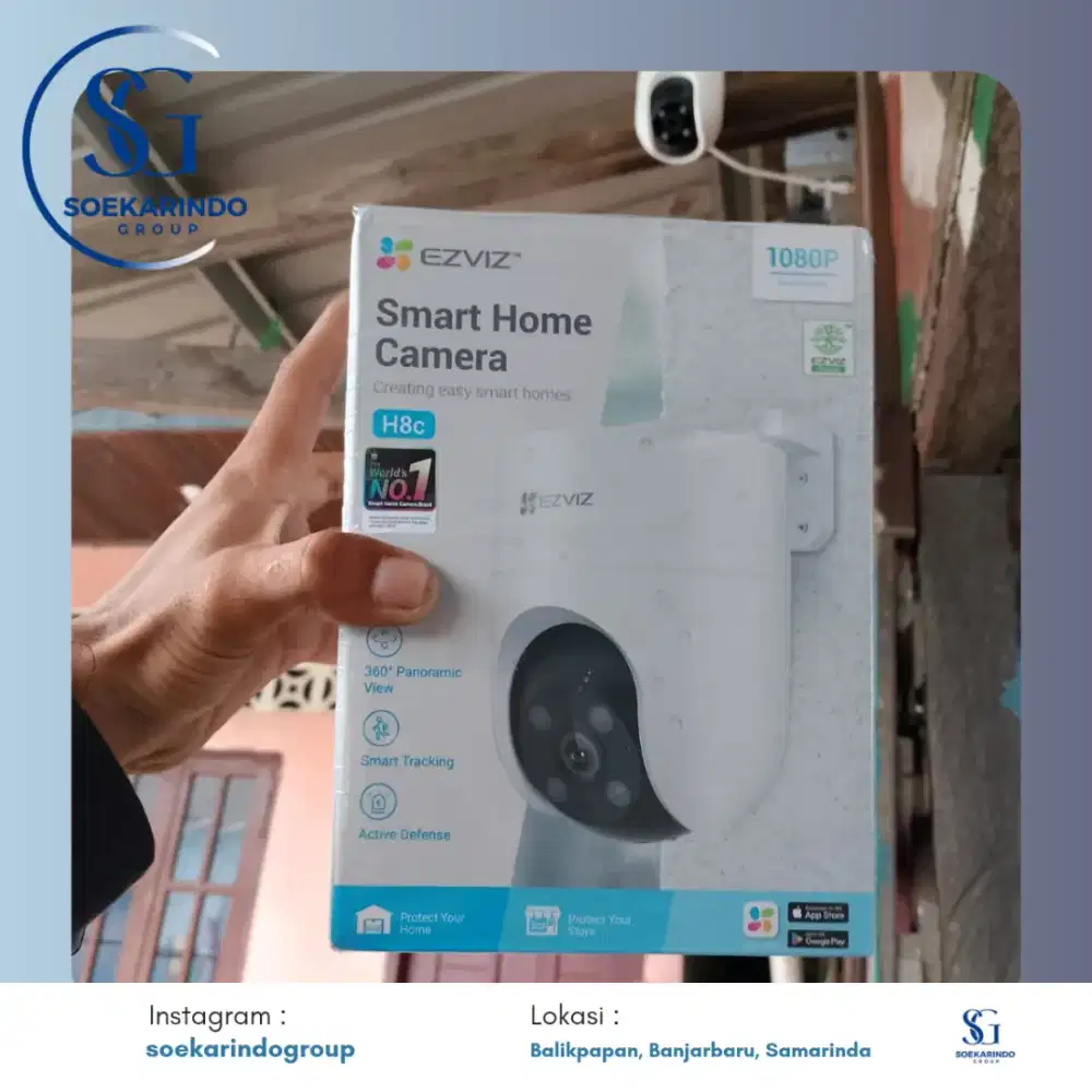 PAKET SMART CCTV EZVIZ MURAH SE KALIMANTAN