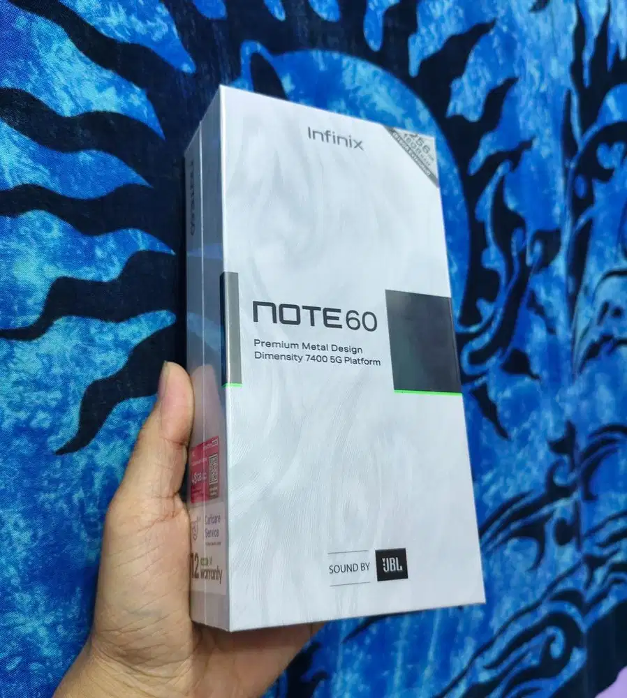 INFINIX NOTE 60 RAM 8+8/256GB NEW SEGEL