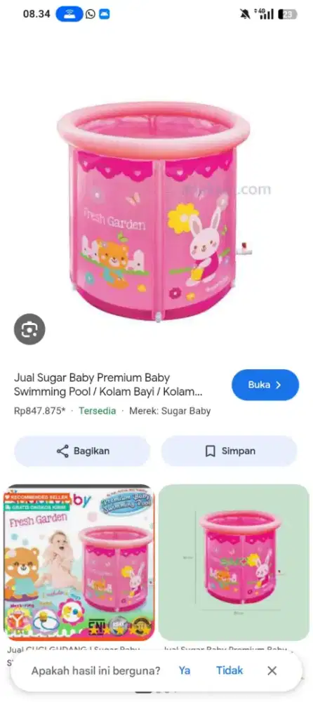 Swimming pool baby / baby spa / kolam renang anak / baby bubble time