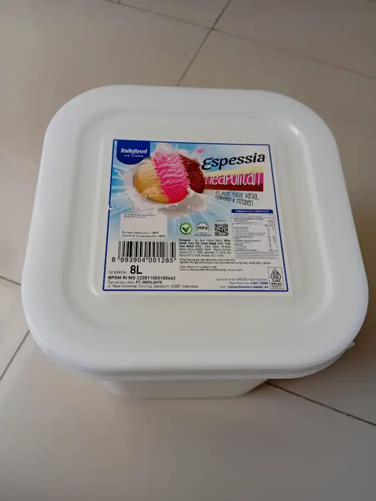 Ember/Wadah Eskrim