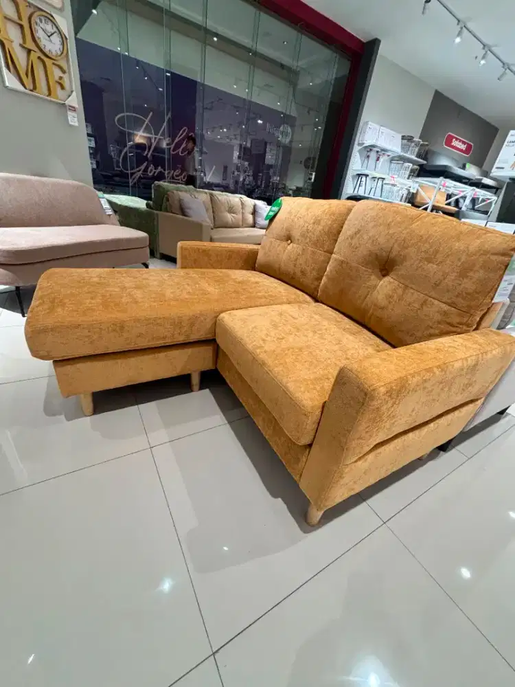 SOFA L FABRIC MURAH