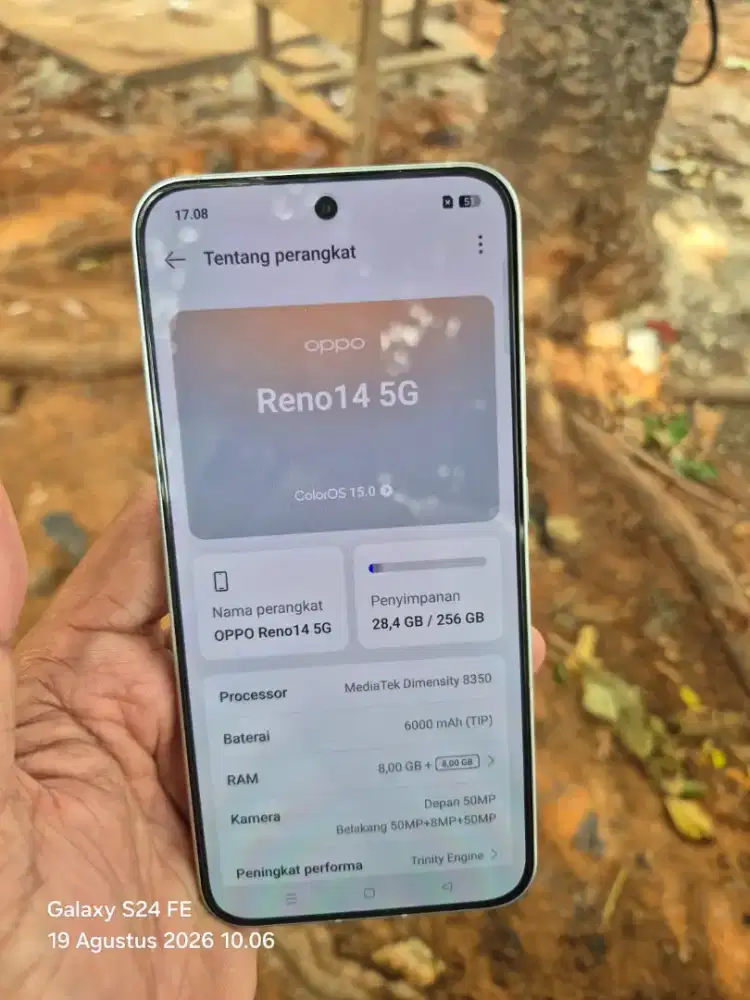 oppo Reno 14 5G Ram 8/256 gb