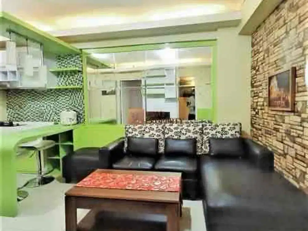 Dijual Apartemen Green Bay Pluit Greenbay 2Br 50M² Hook Bonus Furnish Lengkap & Nyaman