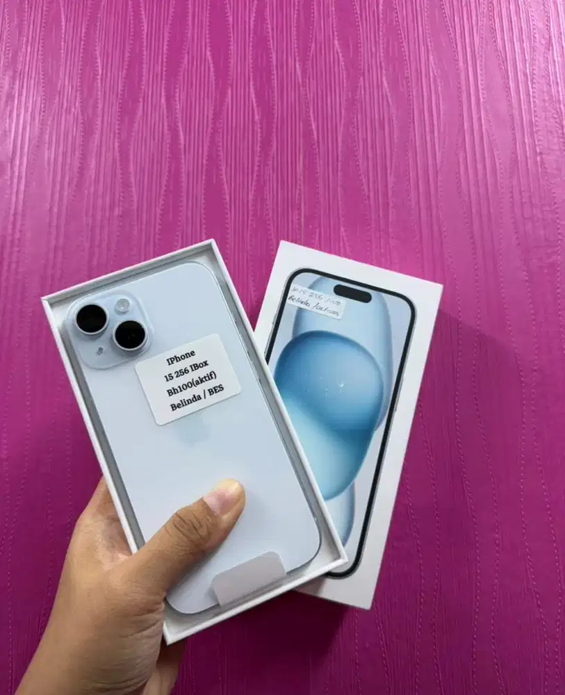 iPhone 15, 256GB, iBox, BLUE