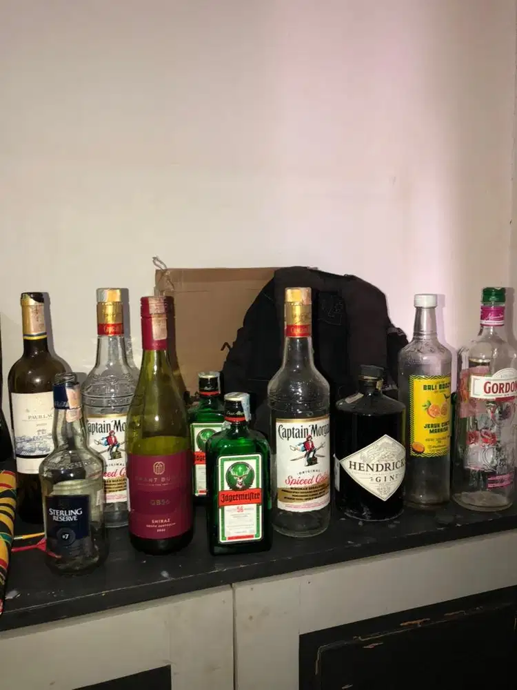 Botol bekas minuman
