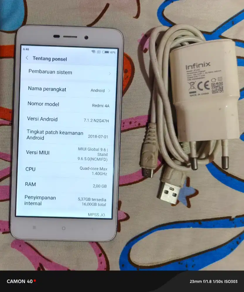Redmi 4a ram 2/16