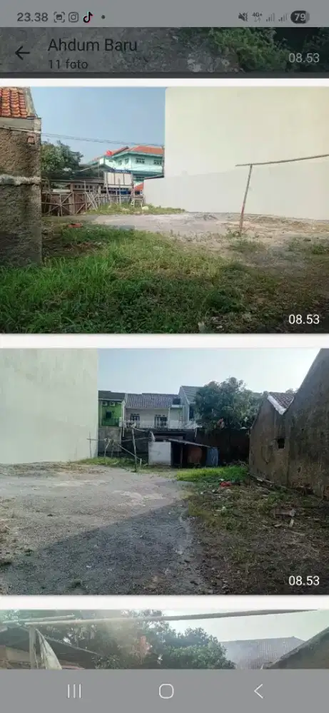 Jual tanah kav sisa 1 bisa utk segala usaha dan bikin kos2an