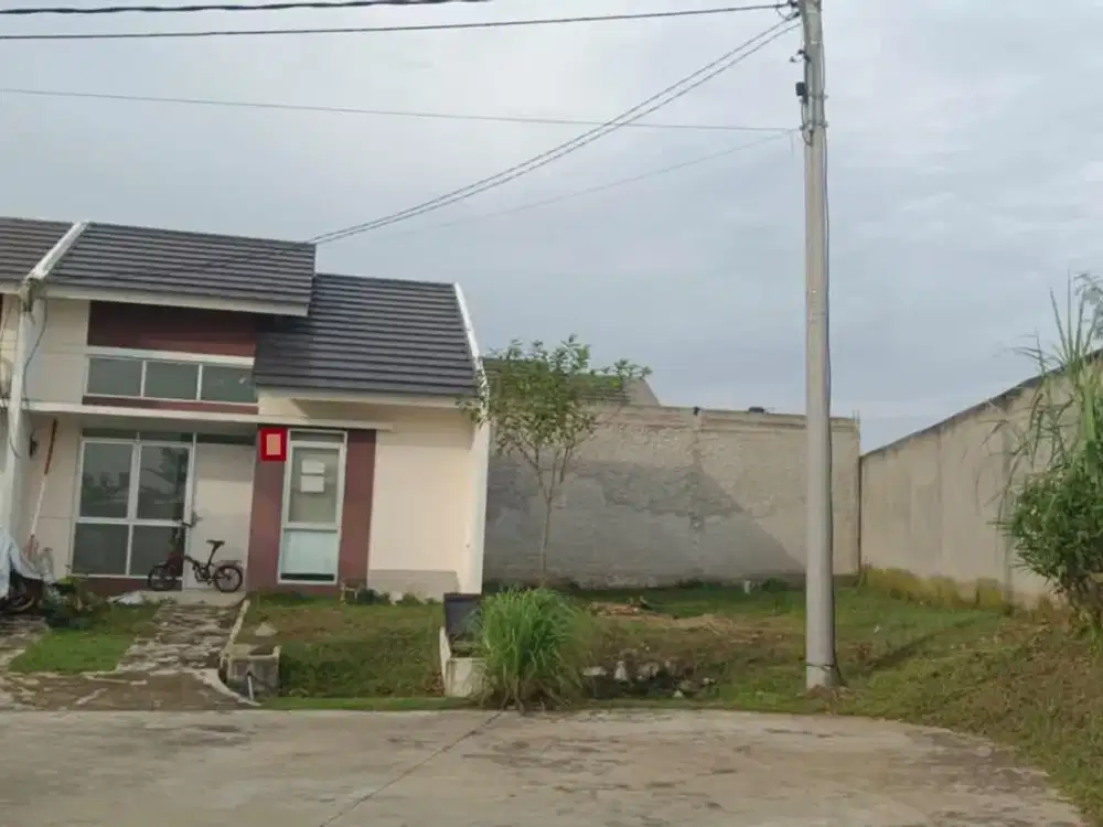 Rumah Sudut Hook Sudah SHM Super Murah di Citra Maja Raya