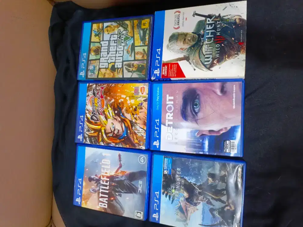 JUAL KASET GAMES PS 4 THE WITCHER 3 DLL TAKE ALL/SATUAN