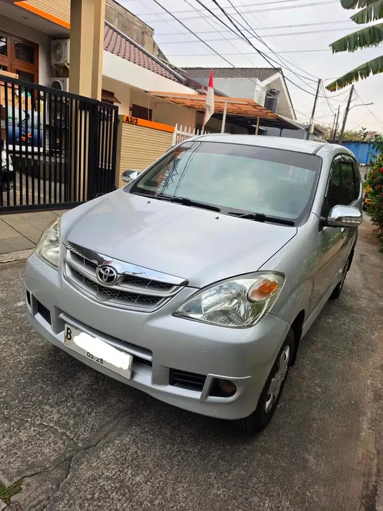 ANTIK AVANZA 1.3 E MT 2008 SILVER TERAWAT SIAP PAKAI