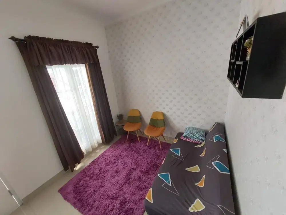 Rumah Funished Bagus dan terawat dalam cluster di Arcamanik Bandung
