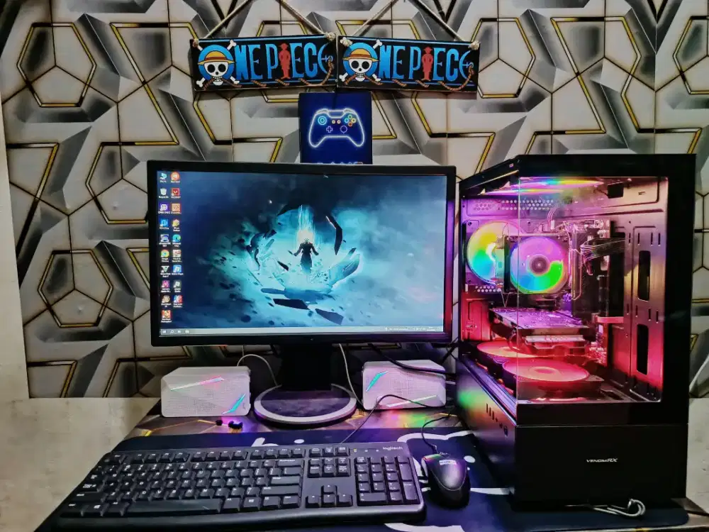 PC Gaming Ryzen Fullset Siap Pakai