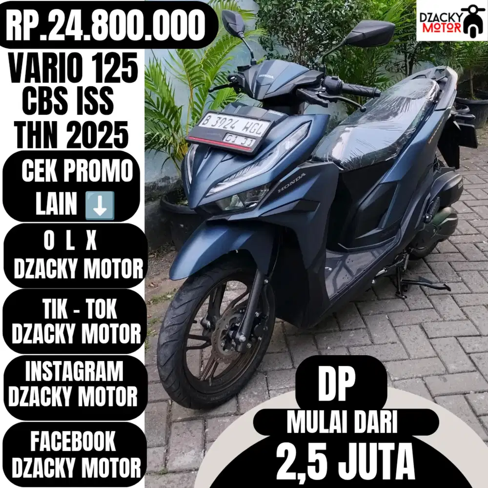 VARIO 125 CBS ISS 2025 SECOND LIKE NEW
