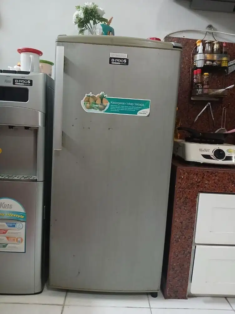 Elextrolux Kulkas 1 Pintu ERM1800PA-XID Dingin dengan Desain Modern
