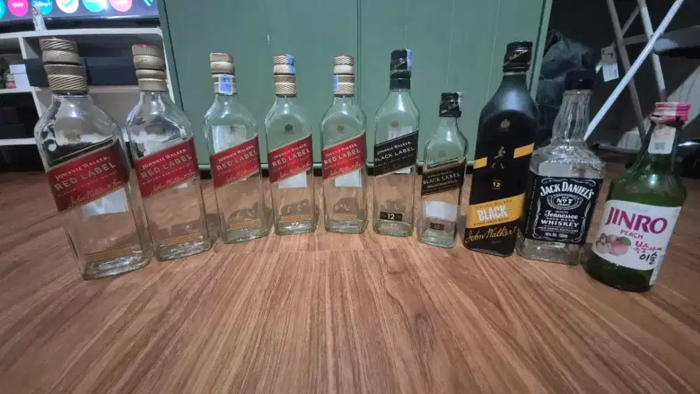 Botol bekas minuman