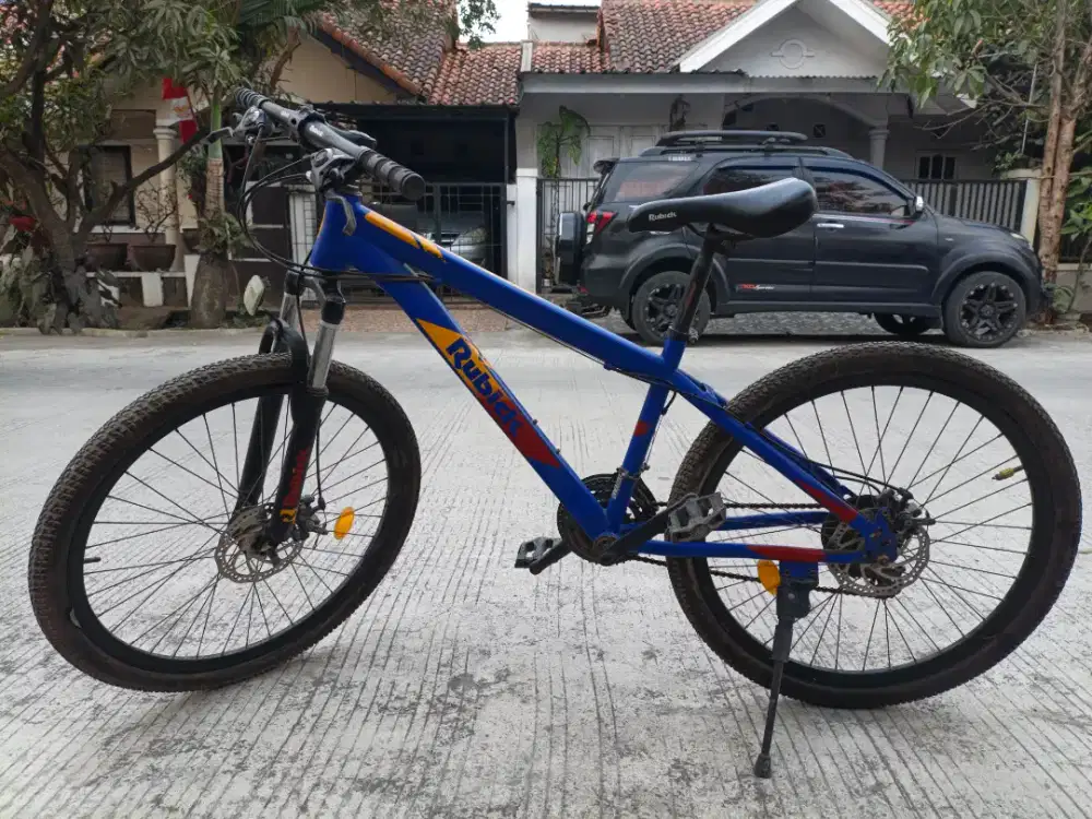 Sepeda Gunung / MTB Rubick Biru Kondisi Siap Pakai
