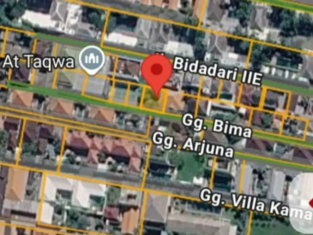 Tanah premium strategis Bidadari kerobokan Bali