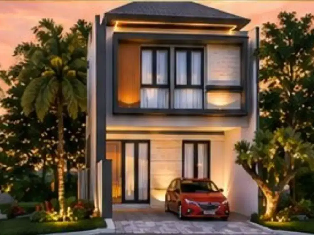 Rumah 2 Lantai Baru Minimalis di Taman Pondok Indah Wiyung