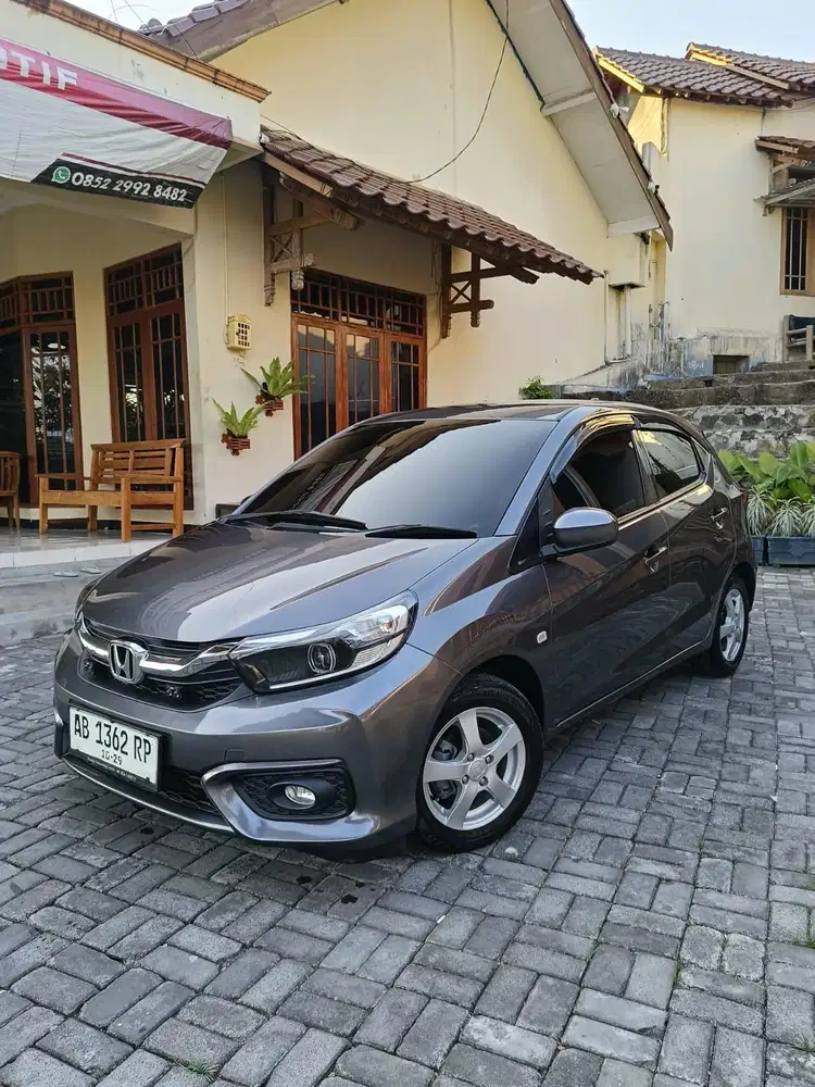 Honda Brio E 2021 Manual Abu-abu kredit MT murah agya ayla LCGC