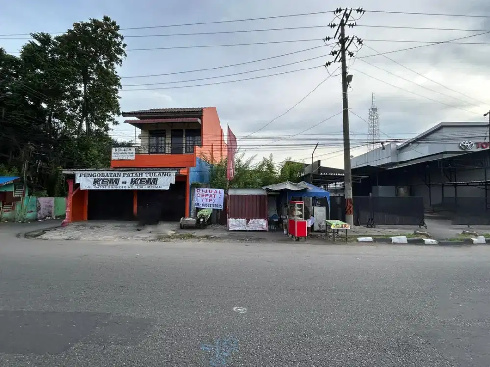 Tanah di Jalan Gatot Subroto ( samping Auto 2000 , simpang Rajawali )