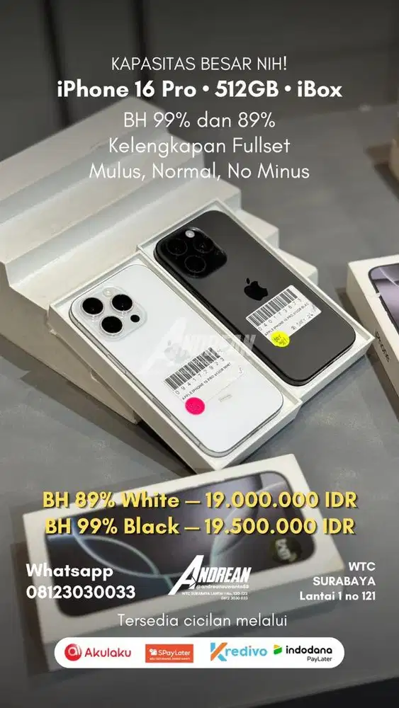 Second Iphone 16 Pro 512gb Ibox