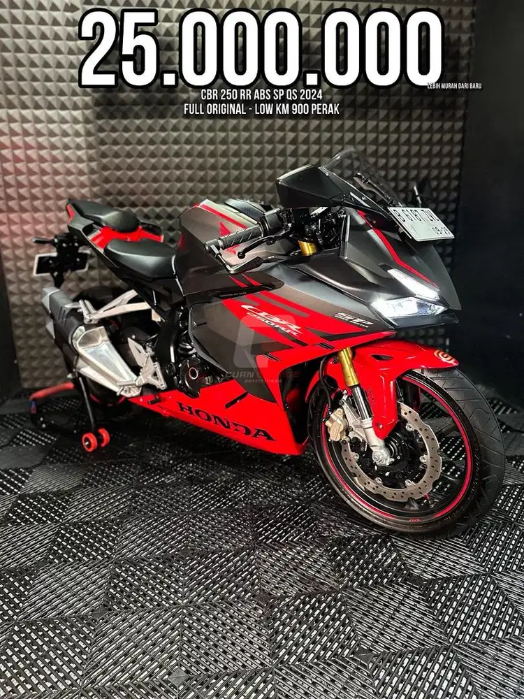 CBR 250 RR OR CBR 250RR ABS SP QS BR 2024 LOW KM 9XX PERAK FULL ORI