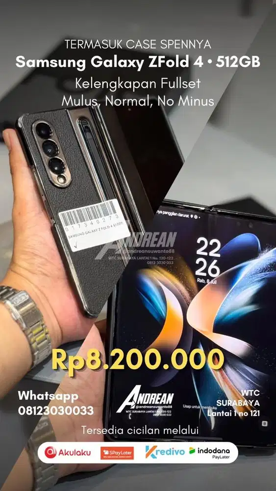 Second Samsung Zfold 4 512gb