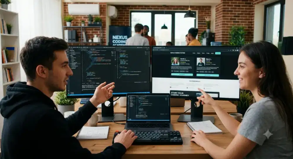 Jasa tutor coding web atau sistem