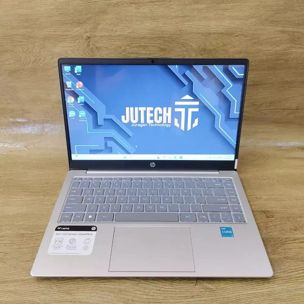 LAPTOP HP 14-ep0063cl SLIM Core i3 Gen 13  RAM 12 GB Bonus Mouse Baru