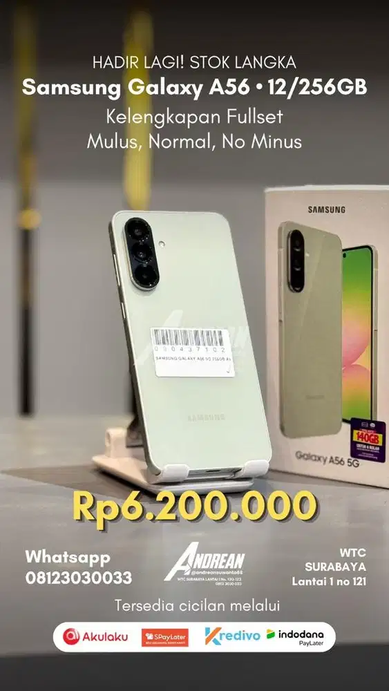 Second Samsung A56 12/256gb