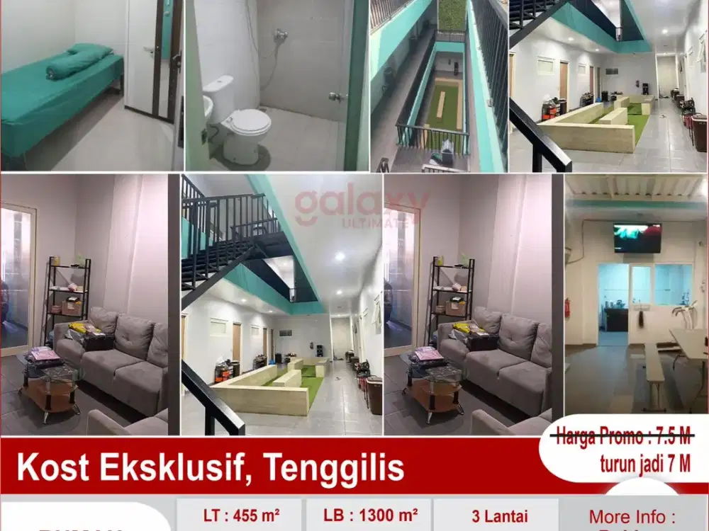 Rukos Mewah Eksklusif Daerah Tenggilis Surabaya