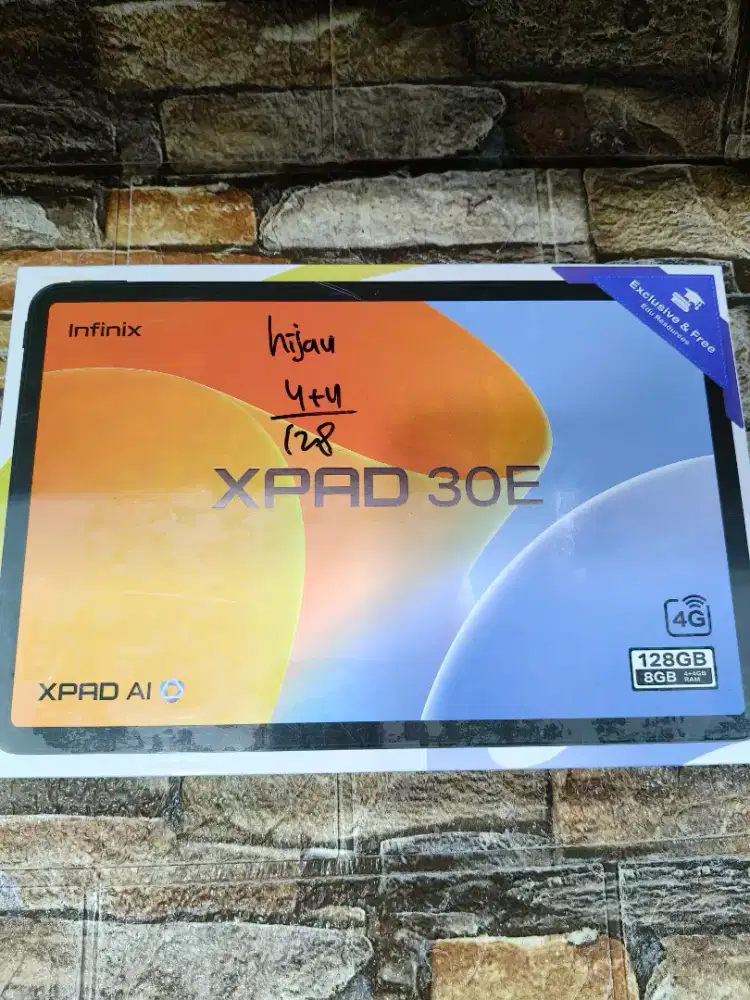 TAB/TABLET INFINIX XPAD 30E 11 4/128 BARU SEGEL GARANSI