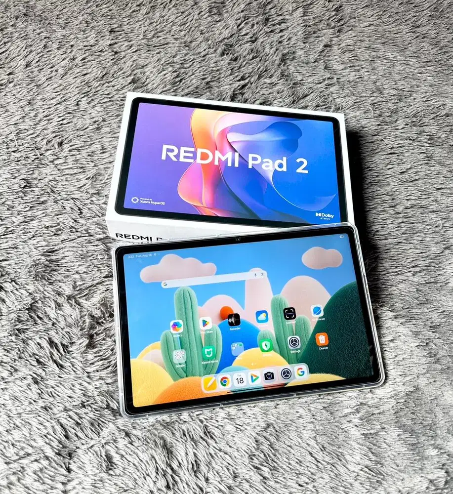 (HARGA NETT ) Tablet Xiaomi Redmi Pad 2 4/128Gb Wifi Mulus Fullset