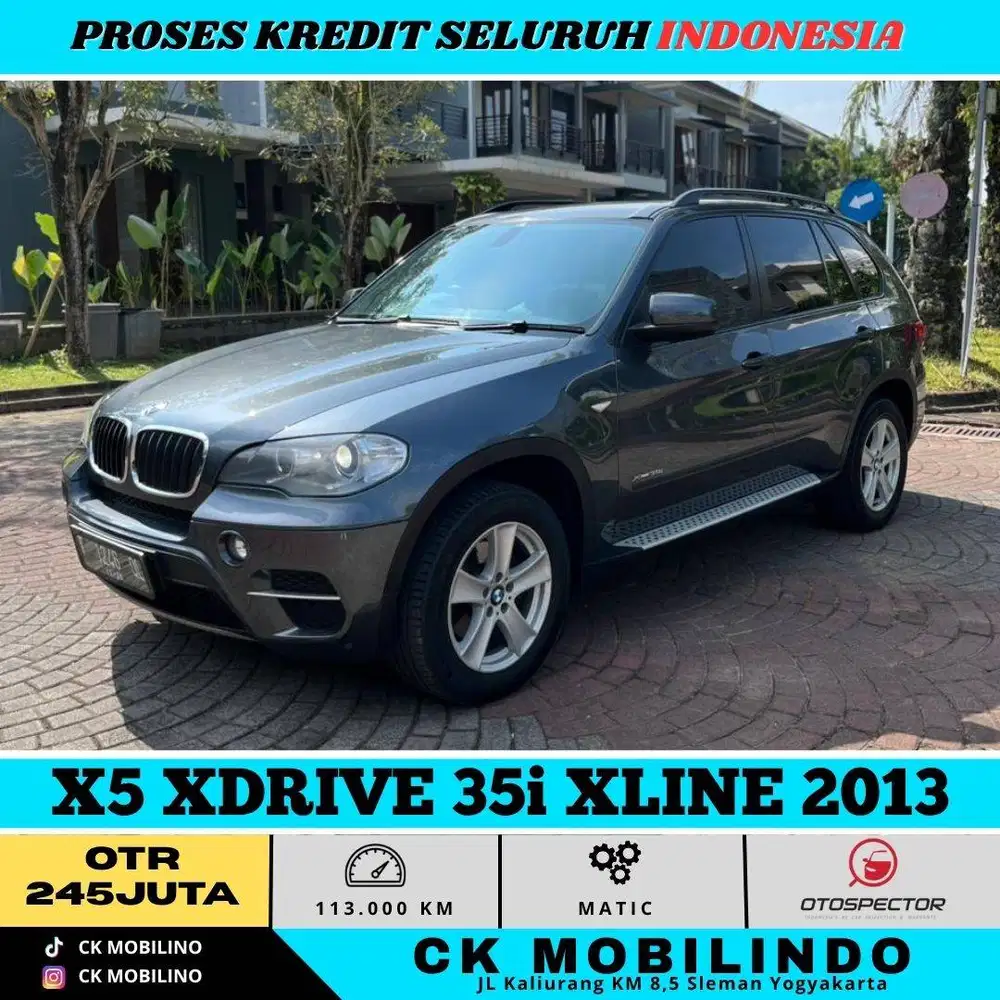 BMW X5 Xdrive 35i Xline Tahun 2013 ISTIMEWA Kredit Murah