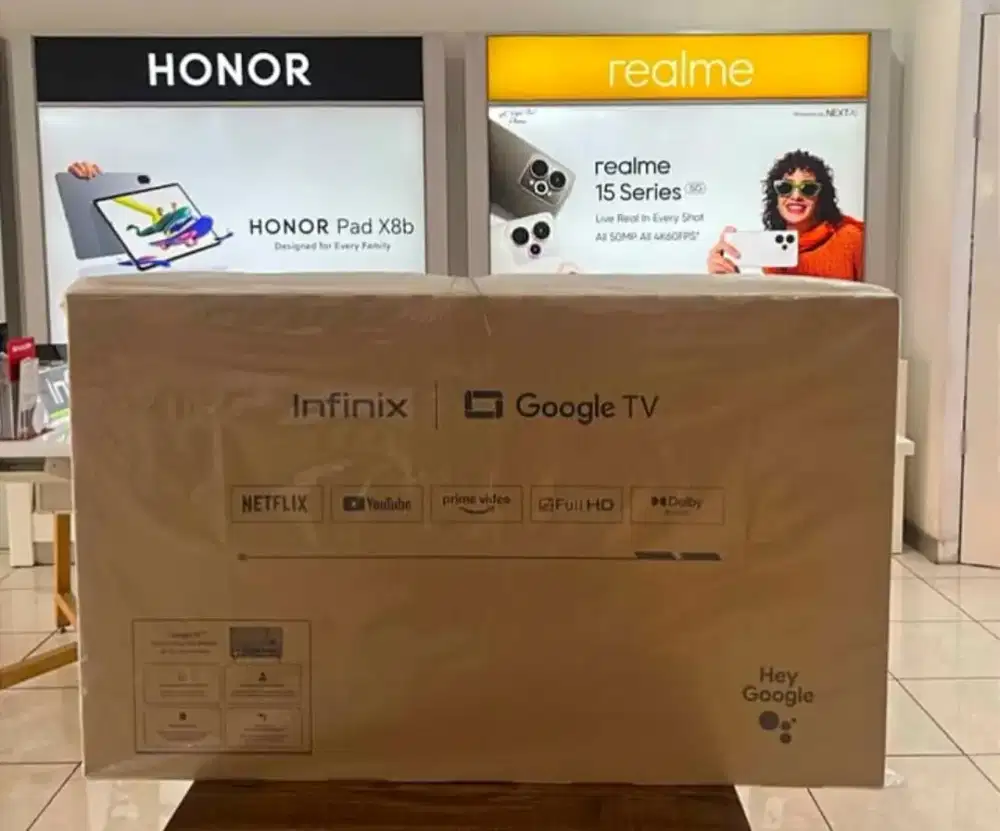 Promo Cash atau Cicilan TV QLEED Google TV 32/43/55/65 Inchi