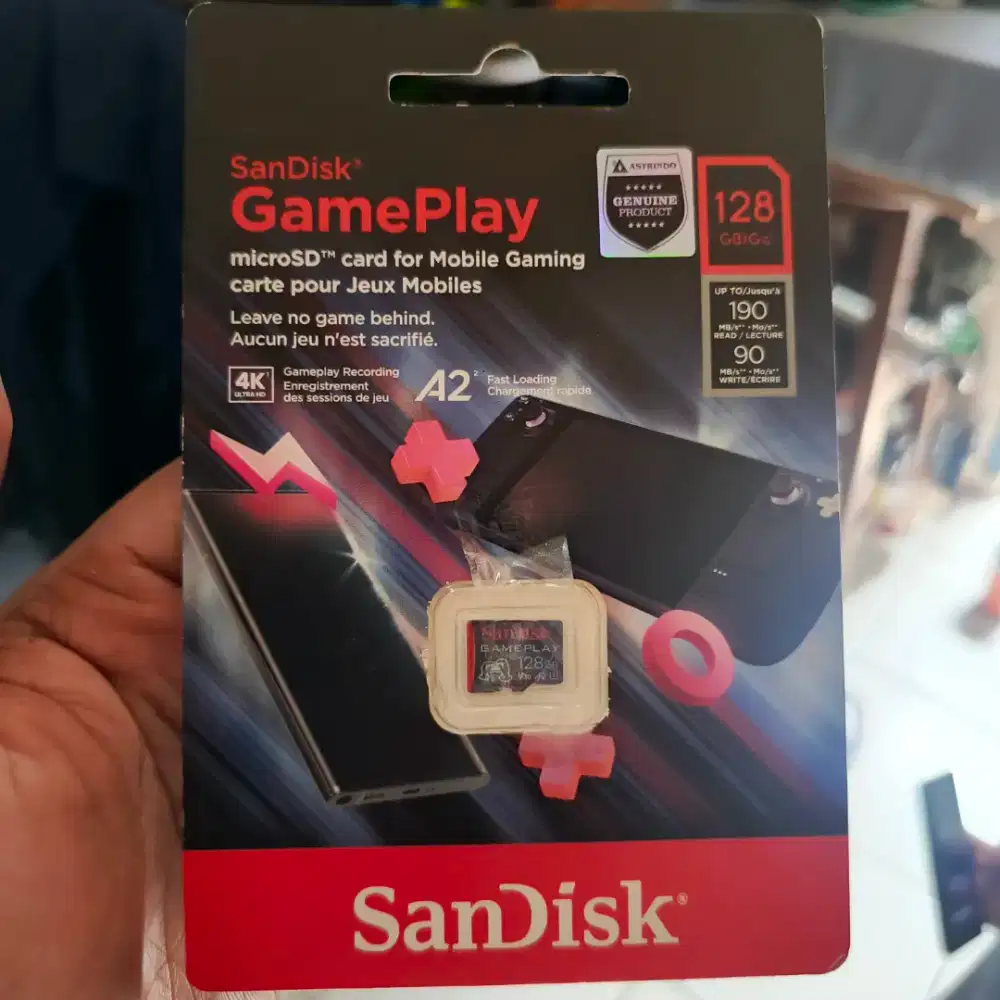 SanDisk GamePLay 128gb Original