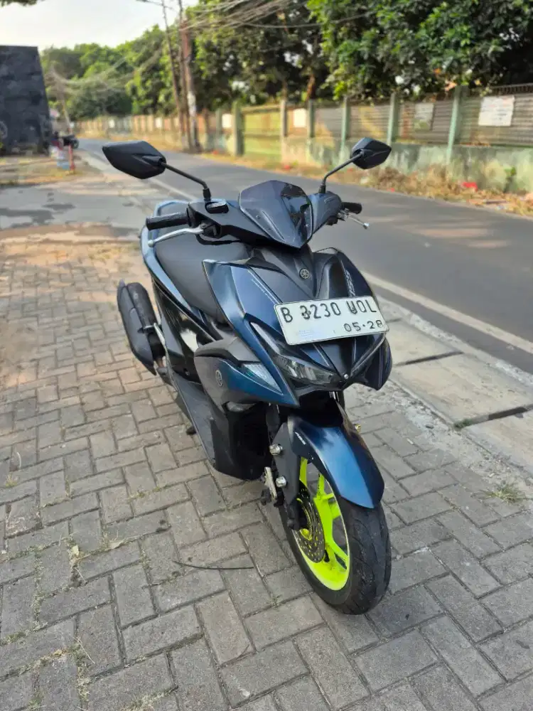 Dijual Yamaha aerox 155 ABS tahun 2018 surat lengkap