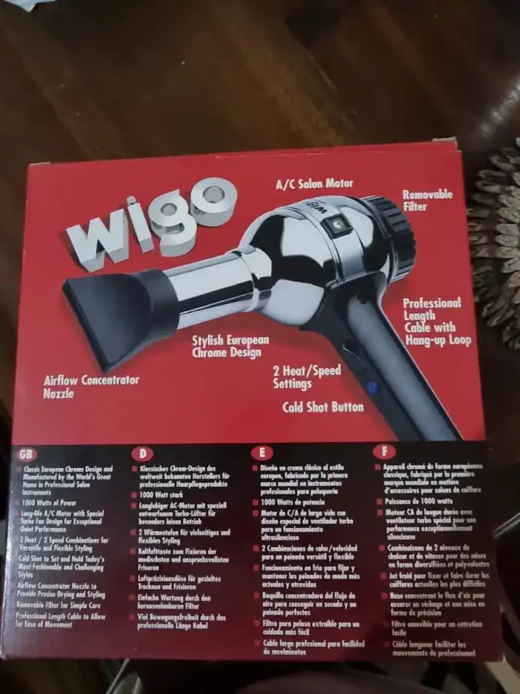 HAIR DRYER WIGO