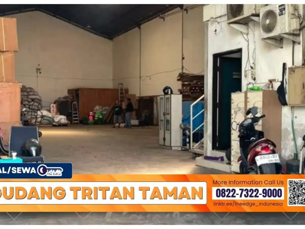 2 GUDANG SIAP PAKAI TRITAN TAMAN SIDOARJO – JUAL 3,9 M / SEWA 150 JT - The EdGe