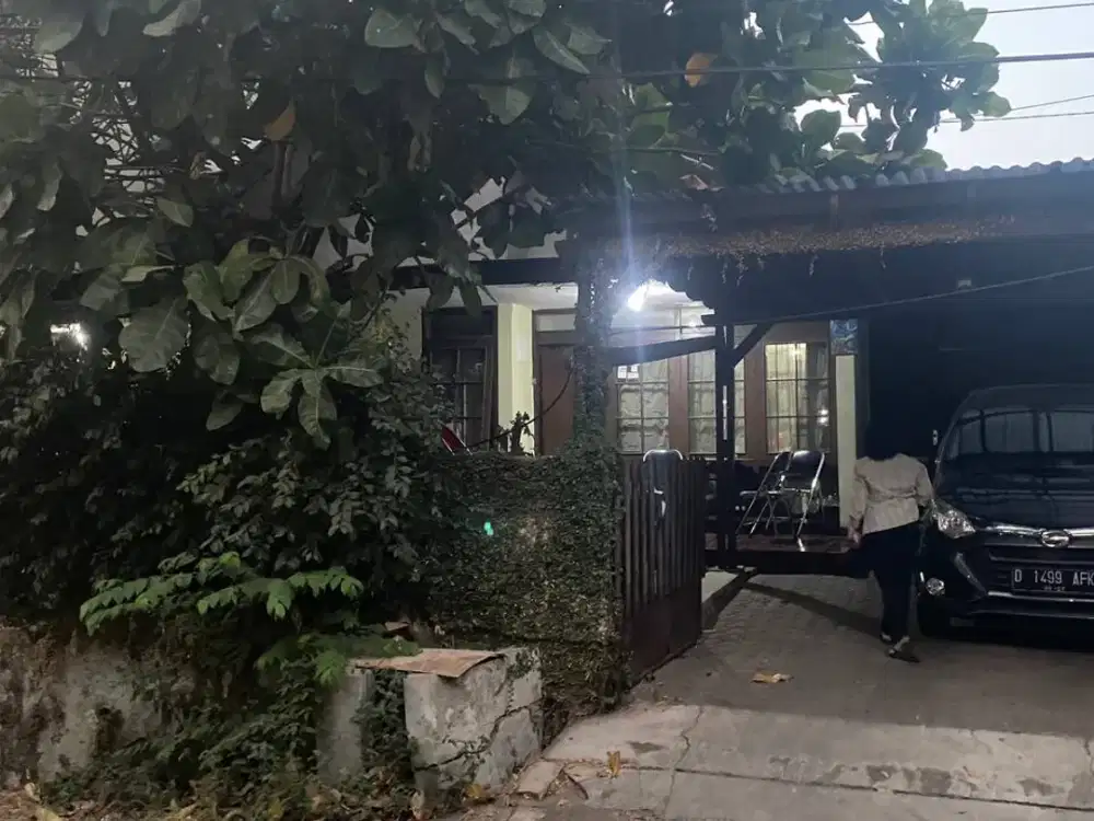 Jual cepat rumah hitung tanah murah di turangga buahbatu bandung kota