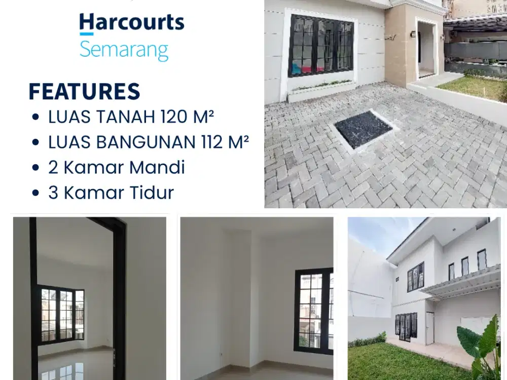 Hunian Elit Modern Tipe Monaco di Cluster Eksklusif Ngaliyan Semarang - Hanya 1 Menit dari Exit Tol!