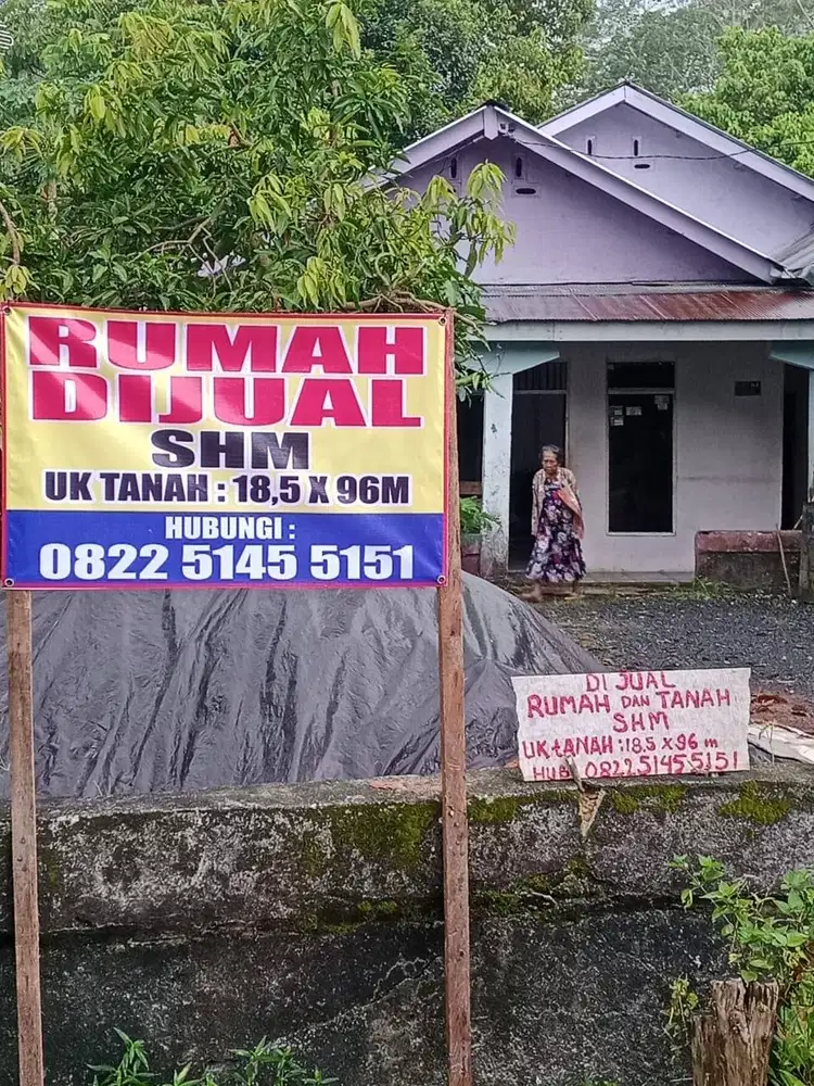 Rumah SHM Luas 1776m² Bati-Bati Tanah Laut Kalsel - Nego