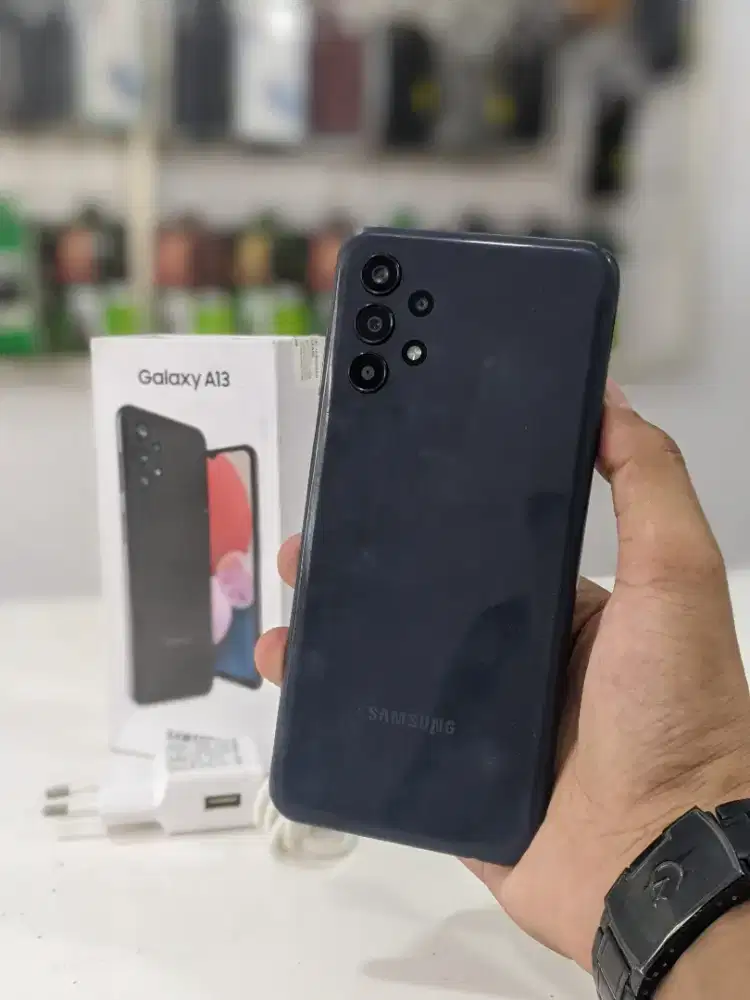 Samsung A13 Ram 6+6/128GB Lengkap kotak cas camera jernih batrei awet