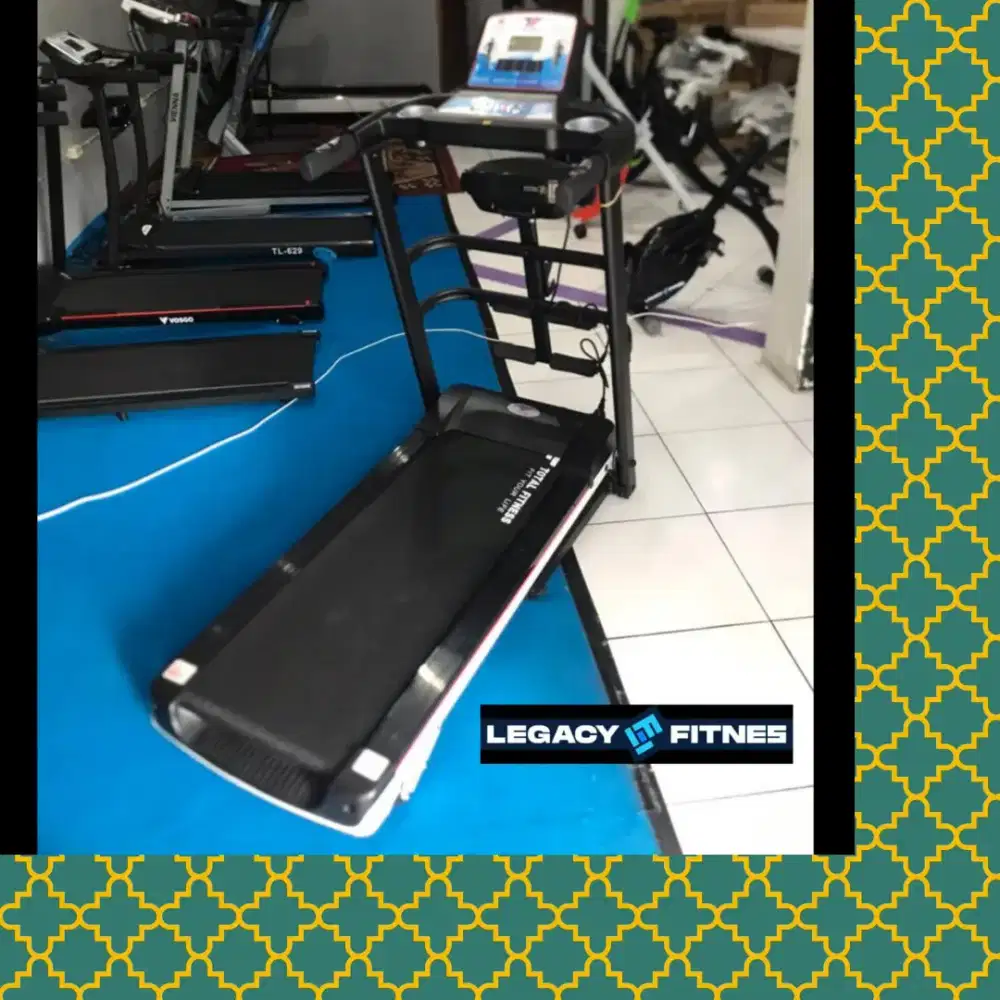 Treadmill elektrik TL-607 alat olahraga DCV-362