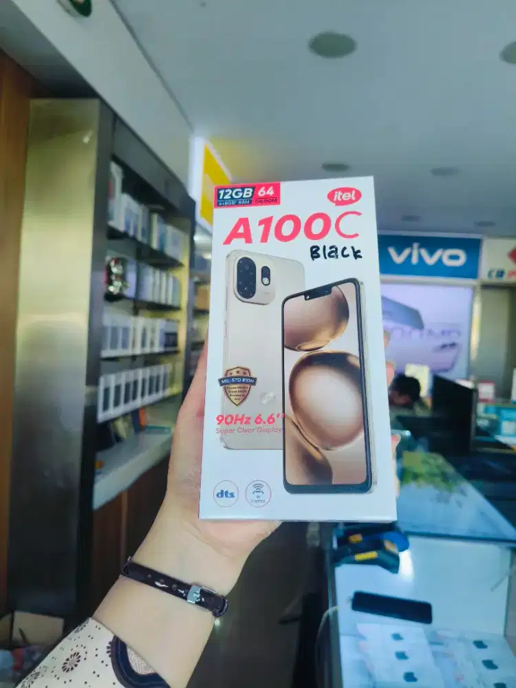 Itel A100C 4/64 gb BARU Segel Garansi resmi